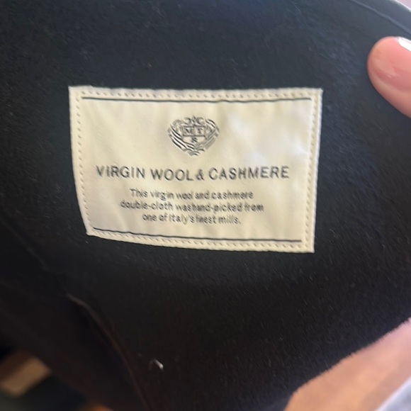 Wilfred Aritzia black wool/cashmere Women's Coat size Large - Picture 5 of 5